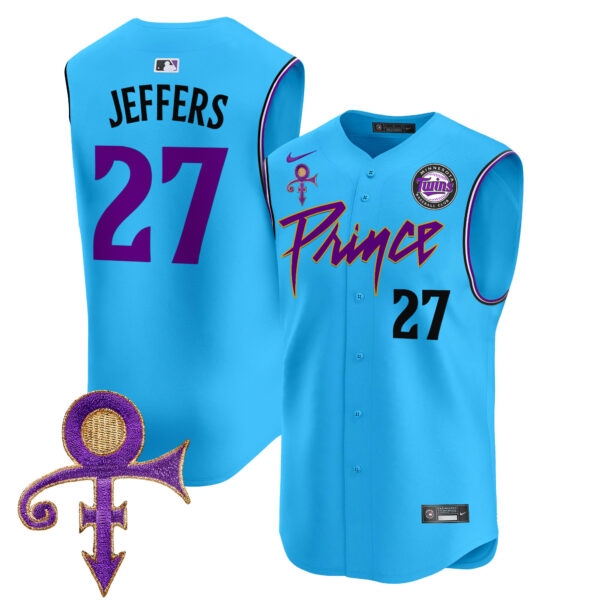 Men's Minnesota Twins Prince Patch Vapor Premier Sleeveless Jersey - All Stitched - Image 40
