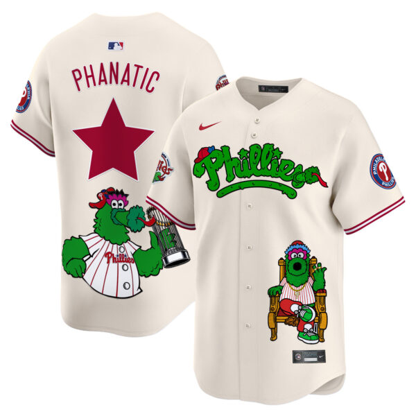 Unisex Phillies Phanatic Vapor Premier Limited Jersey - Printed - Image 26