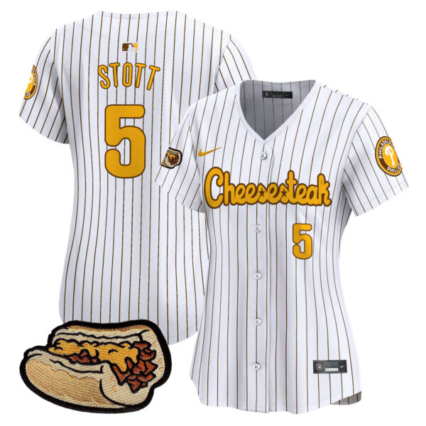 Women's Phillies Cheesesteak Vapor Premier Limited Jersey - All Stitched - Image 34