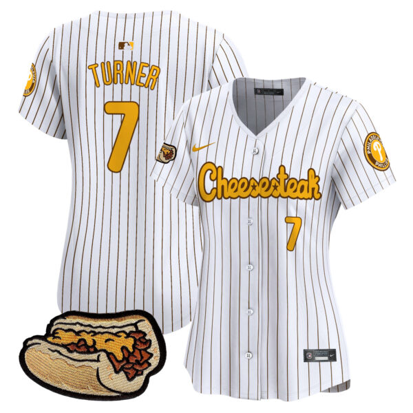 Women's Phillies Cheesesteak Vapor Premier Limited Jersey - All Stitched - Image 33