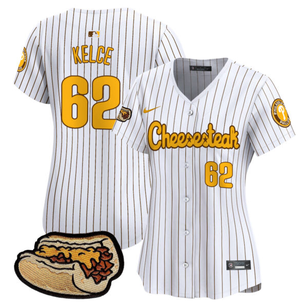 Women's Phillies Cheesesteak Vapor Premier Limited Jersey - All Stitched - Image 36