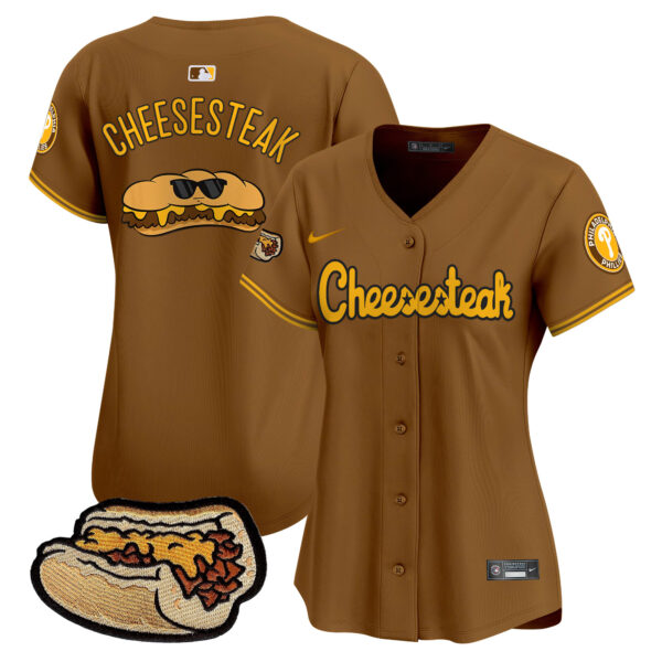 Women's Phillies Cheesesteak Vapor Premier Limited Jersey - All Stitched - Image 29