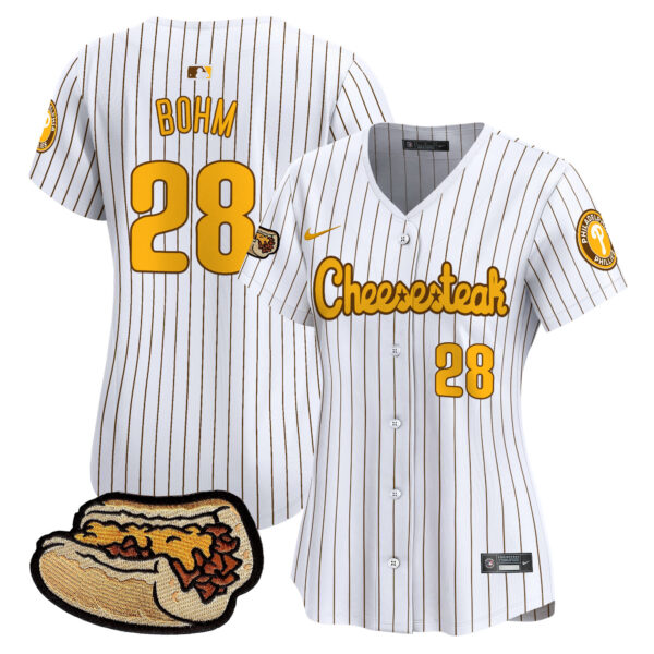 Women's Phillies Cheesesteak Vapor Premier Limited Jersey - All Stitched - Image 32