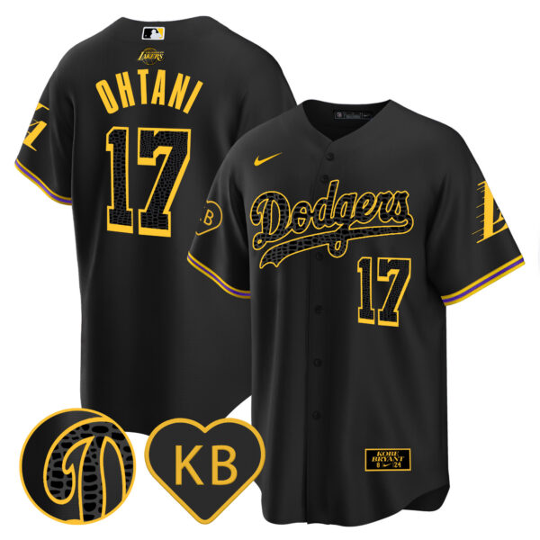 Men's Dodgers 2024 Mamba Baseball Jersey - All Stitched - Image 42