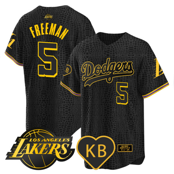 Men's Dodgers 2024 Mamba Baseball Jersey - All Stitched - Image 5