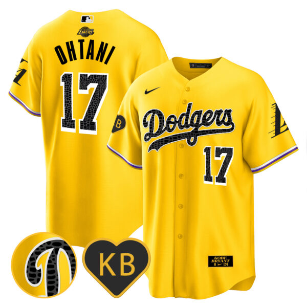 Men's Dodgers 2024 Mamba Baseball Jersey - All Stitched - Image 26