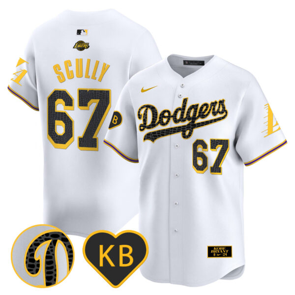 Men's Dodgers 2024 Mamba Vapor Premier Limited Jersey - All Stitched - Image 11