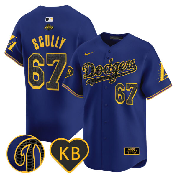 Men's Dodgers 2024 Mamba Vapor Premier Limited Jersey - All Stitched - Image 19