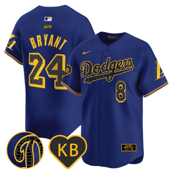 Men's Dodgers 2024 Mamba Vapor Premier Limited Jersey - All Stitched - Image 17