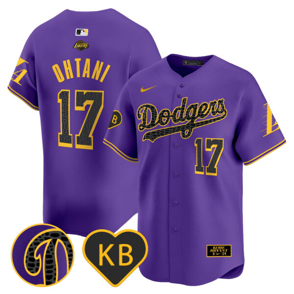 Men's Dodgers 2024 Mamba Vapor Premier Limited Jersey - All Stitched - Image 34