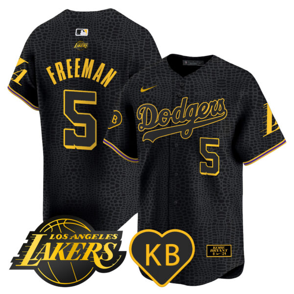 Men's Dodgers 2024 Mamba Vapor Premier Limited Jersey - All Stitched - Image 5