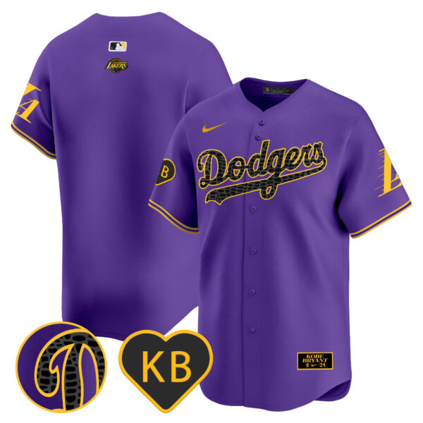 Men's Dodgers 2024 Mamba Vapor Premier Limited Jersey - All Stitched - Image 40