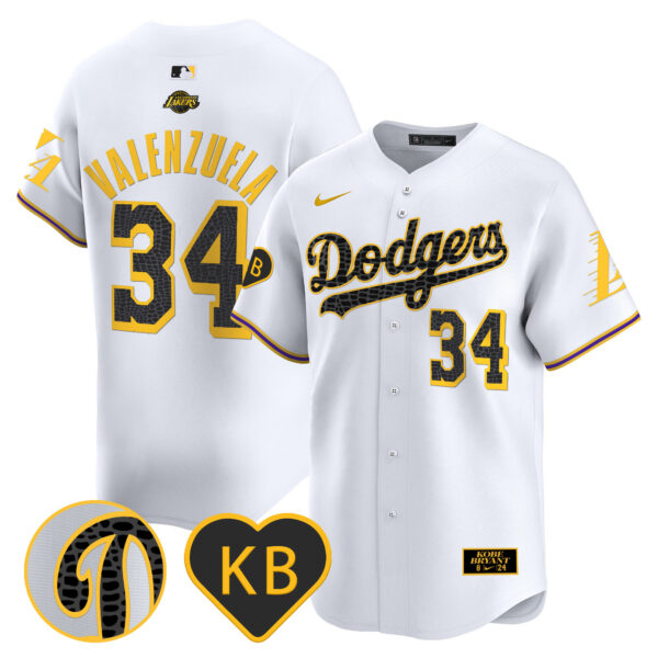 Men's Dodgers 2024 Mamba Vapor Premier Limited Jersey - All Stitched - Image 14