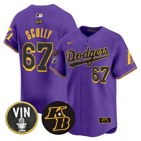 Men's Dodgers 2024 Mamba Vapor Premier Limited Jersey V2 - All Stitched - Image 35