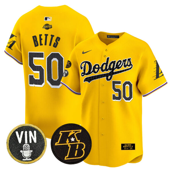 Men's Dodgers 2024 Mamba Vapor Premier Limited Jersey V2 - All Stitched - Image 28