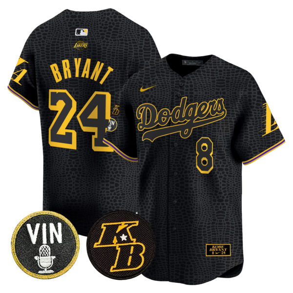 Men's Dodgers 2024 Mamba Vapor Premier Limited Jersey V2 - All Stitched
