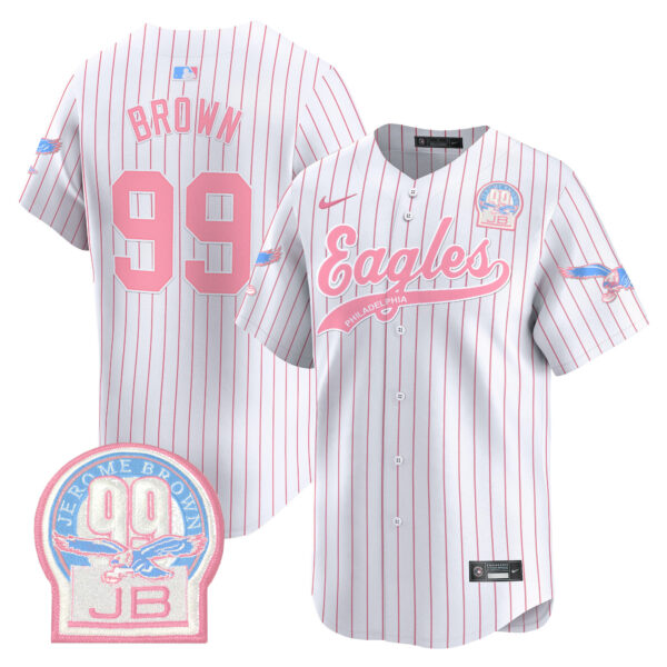 Unisex Eagles Bubblegum Pink Vapor Premier Limited Jersey - All Stitched - Image 39
