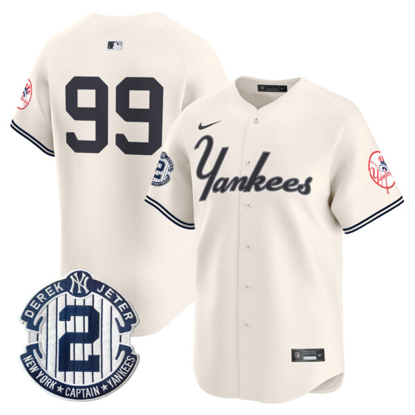 Men's Yankees Throwback Vapor Premier Limited Jersey V2 - All Stitched - Image 9