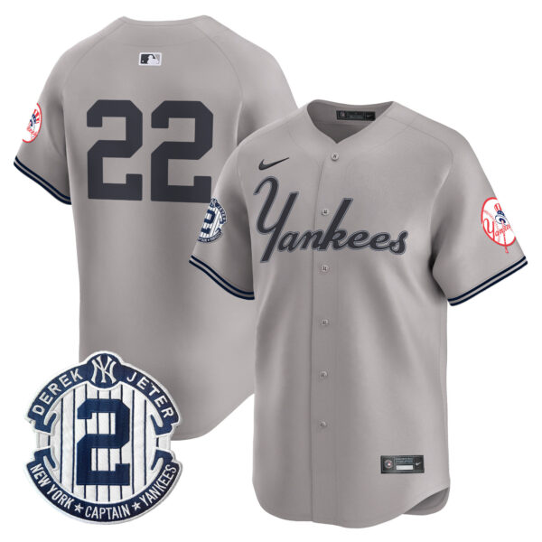 Men's Yankees Throwback Vapor Premier Limited Jersey V2 - All Stitched - Image 38