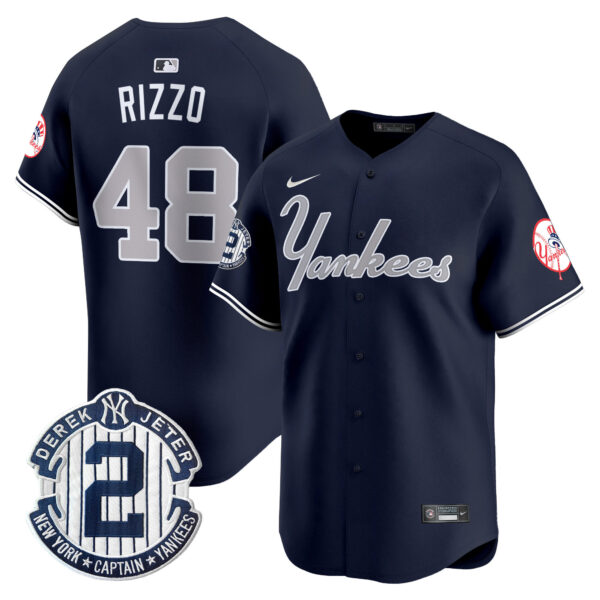 Men's Yankees Throwback Vapor Premier Limited Jersey - All Stitched - Image 31