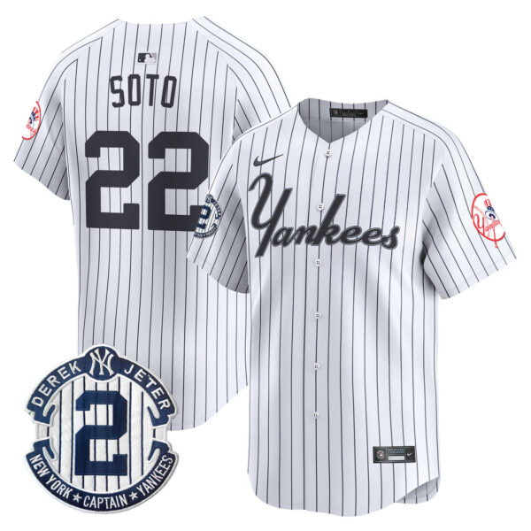 Men's Yankees Throwback Vapor Premier Limited Jersey - All Stitched - Image 22