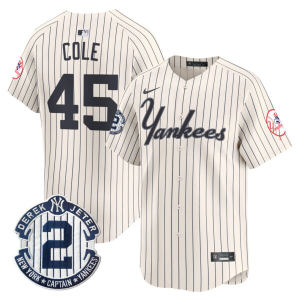 Men's Yankees Throwback Vapor Premier Limited Jersey - All Stitched - Image 5