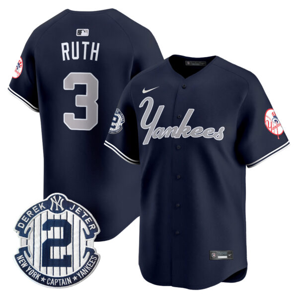 Men's Yankees Throwback Vapor Premier Limited Jersey - All Stitched - Image 27