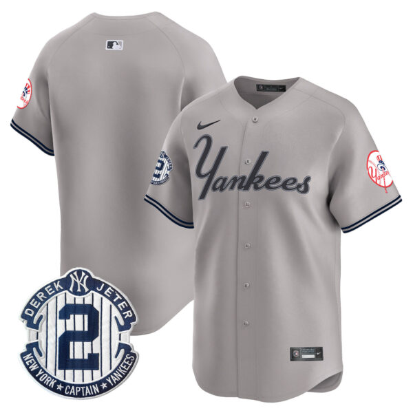 Men's Yankees Throwback Vapor Premier Limited Jersey - All Stitched - Image 40