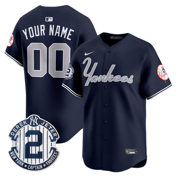 Yankees Throwback Vapor Premier Limited Custom Jersey - All Stitched - Image 4