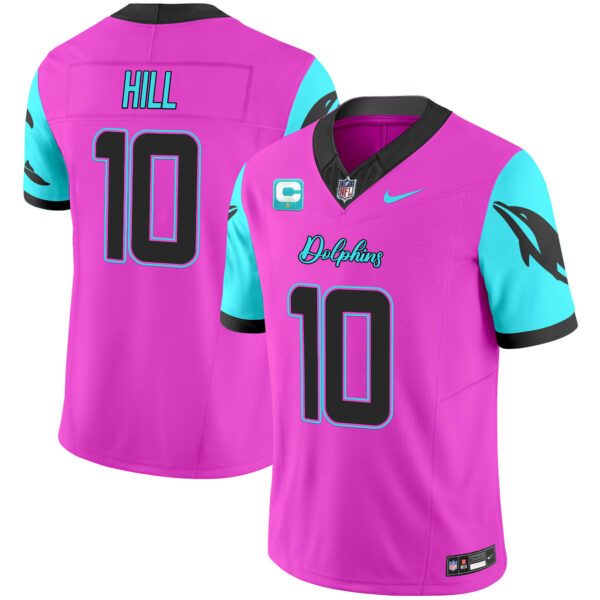 Men's Dolphins "Miami Vice" Vapor Limited Jersey - All Stitched - Image 19