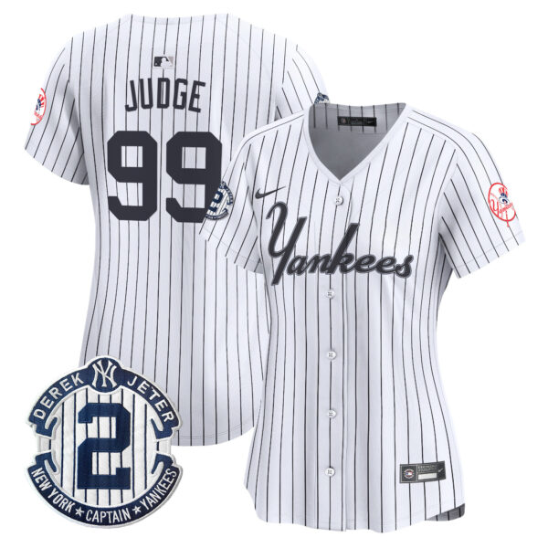 Women's Yankees Throwback Vapor Premier Limited Jersey - All Stitched - Image 17