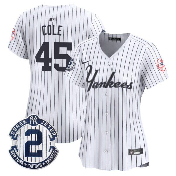 Women's Yankees Throwback Vapor Premier Limited Jersey - All Stitched - Image 21