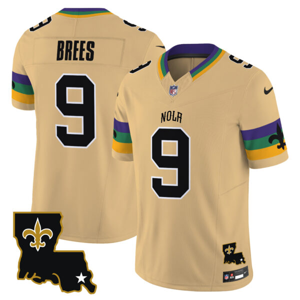 Men's Saints 2025 New Orleans City Vapor Limited Jersey - All Stitched - Image 21