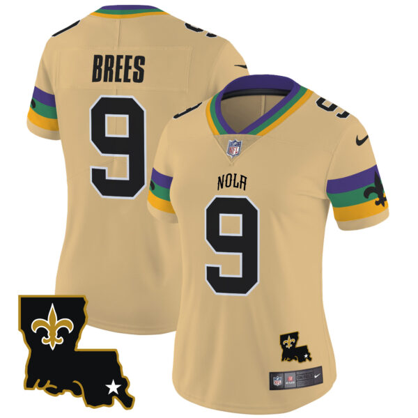 Women's Saints 2024 New Orleans City Vapor Limited Jersey - All Stitched - Image 19