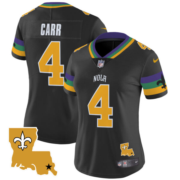 Women's Saints 2024 New Orleans City Vapor Limited Jersey - All Stitched - Image 11
