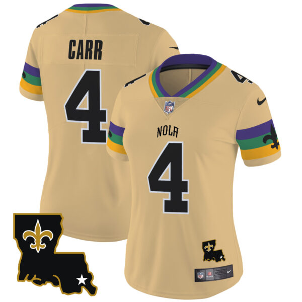 Women's Saints 2024 New Orleans City Vapor Limited Jersey - All Stitched - Image 18