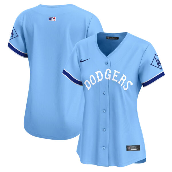 Women's Dodgers Tribute Vapor Premier Limited Jersey - All Stitched - Image 9