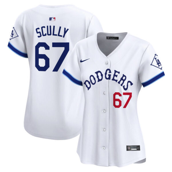 Women's Dodgers Tribute Vapor Premier Limited Jersey - All Stitched - Image 23