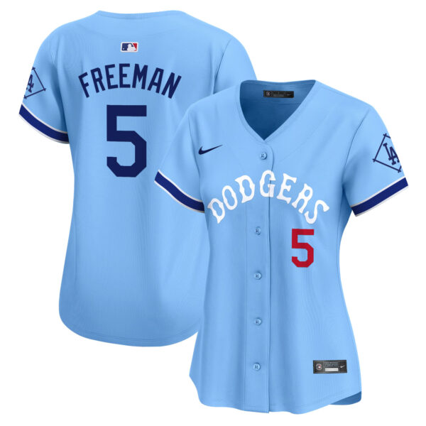 Women's Dodgers Tribute Vapor Premier Limited Jersey - All Stitched - Image 2