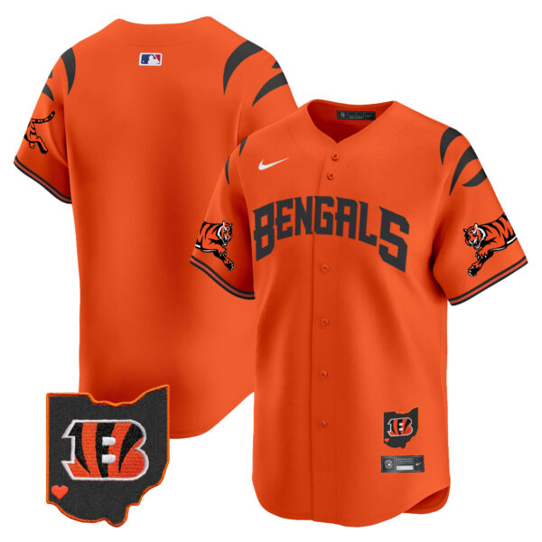 Men's Bengals Vapor Premier Limited Jersey - All Stitched - Image 28