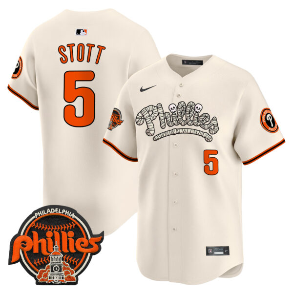 Men's Phillies Halloween Vapor Premier Limited Jersey - All Stitched - Image 5