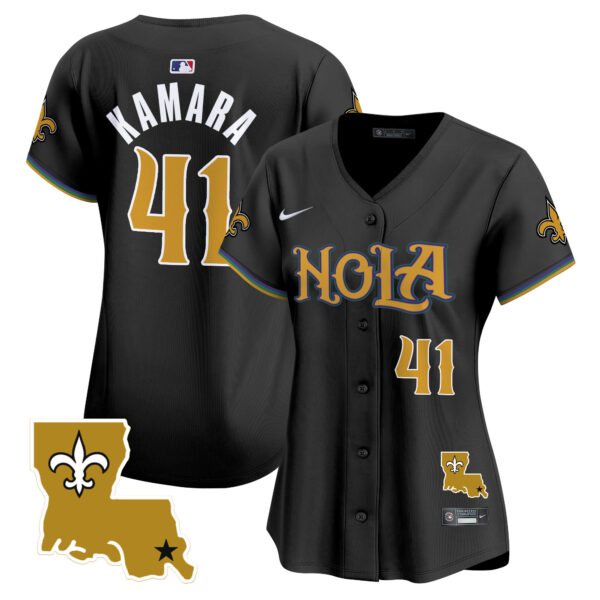 Women's Saints Vapor Premier Limited Jersey - All Stitched - Image 10