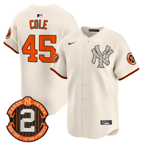 Men's Yankees Halloween Vapor Premier Limited Jersey - All Stitched - Image 21