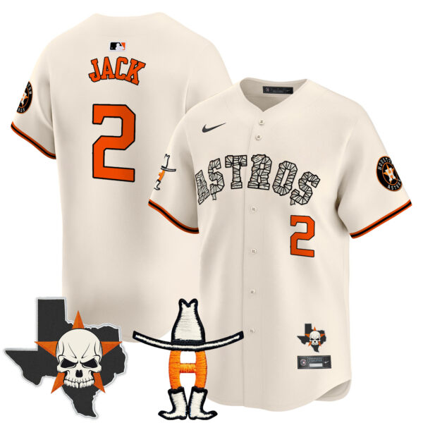 Men's Houston Astros Halloween Vapor Premier Limited Jersey - All Stitched - Image 19