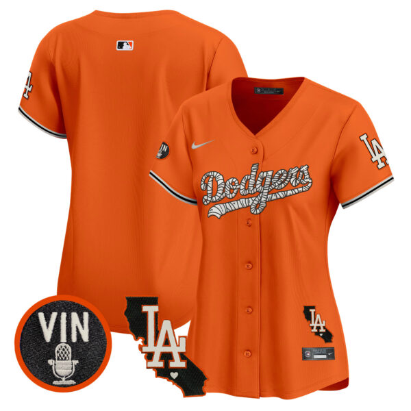 Women's Dodgers Halloween Vapor Premier Limited Jersey - All Stitched - Image 9