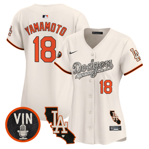 Women's Dodgers Halloween Vapor Premier Limited Jersey - All Stitched - Image 25