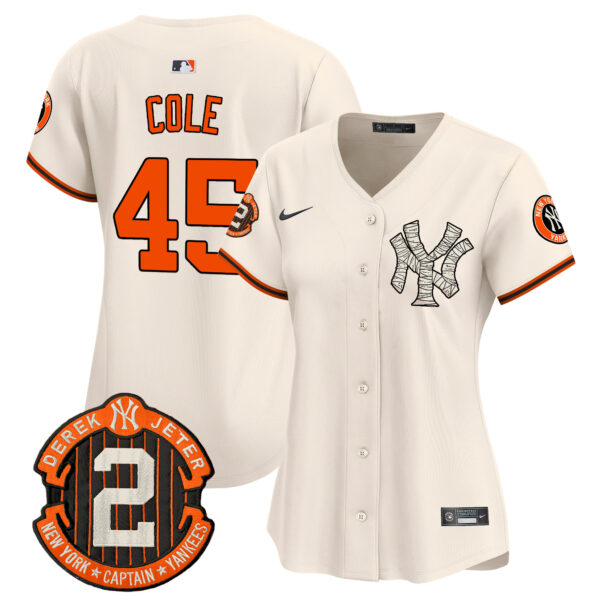Women's Yankees Halloween Vapor Premier Limited Jersey - All Stitched - Image 21