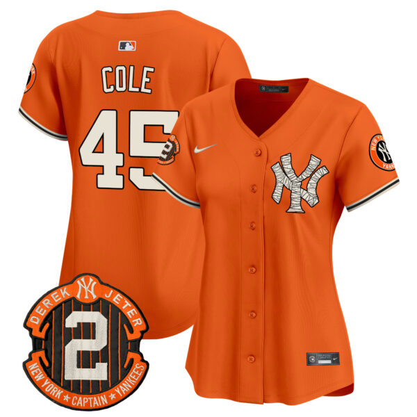 Women's Yankees Halloween Vapor Premier Limited Jersey - All Stitched - Image 5