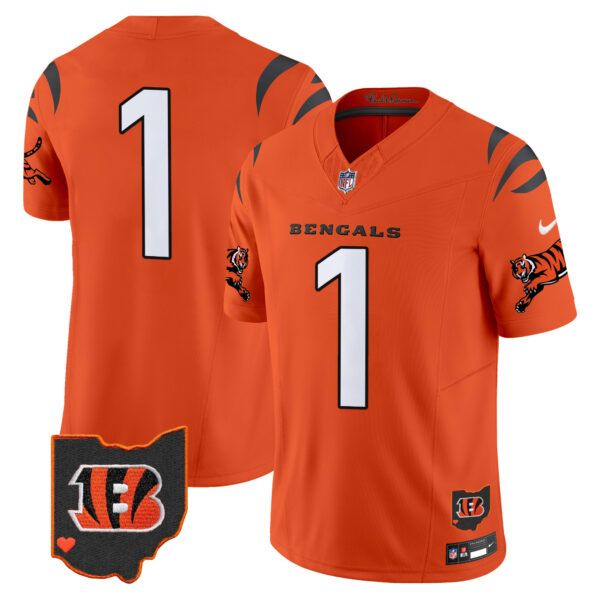 Men's Bengals 2024 Vapor Limited Jersey - All Stitched - Image 28