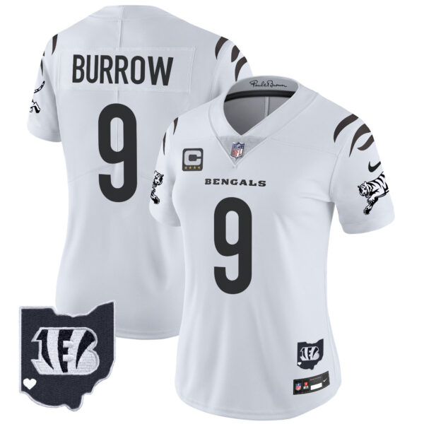 Women's Bengals 2024 Vapor Limited Jersey - All Stitched - Image 8